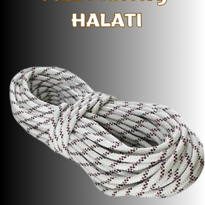 10 Metre Balkon File Montaj Ipi Dekoratif Halat Ip (3MM)